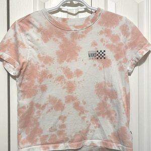 Vans Pink Tie Dye Shirt